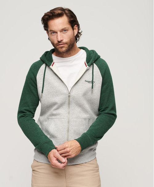 Buzo Abierto Para Hombre Essential Baseball