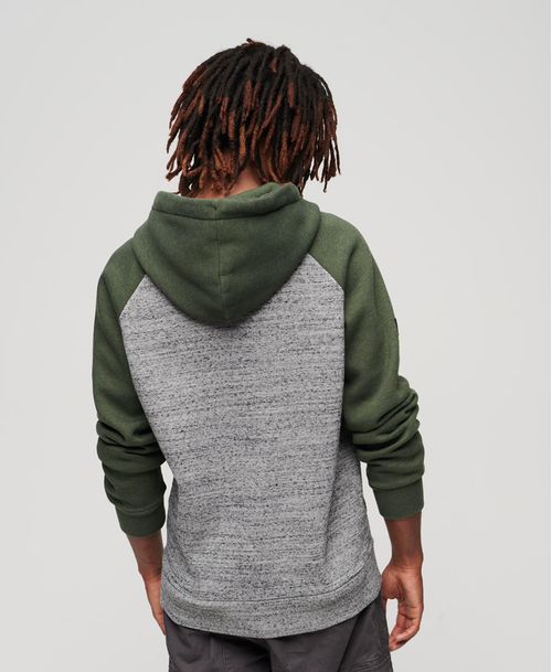 Buzo Cerrado Para Hombre Athletic Raglan