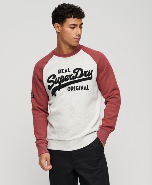 Buzo Cerrado Para Hombre Athletic Raglan Crew