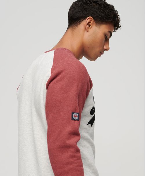 Buzo Cerrado Para Hombre Athletic Raglan Crew