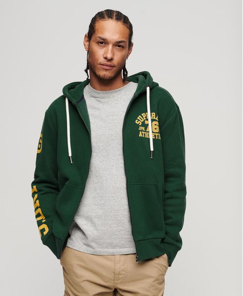 Buzo Abierto Para Hombre Athletic Coll Graphic