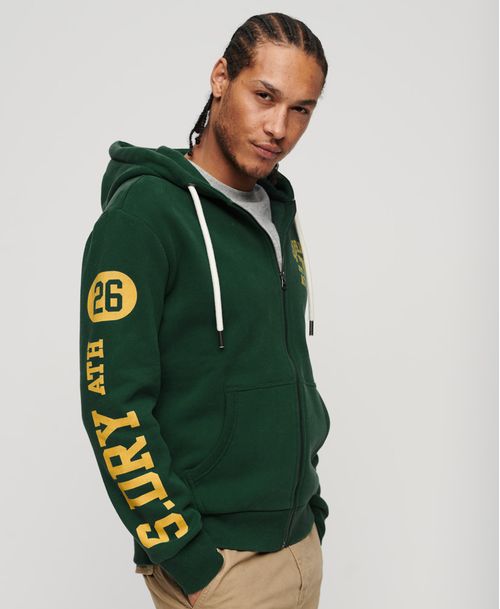 Buzo Abierto Para Hombre Athletic Coll Graphic