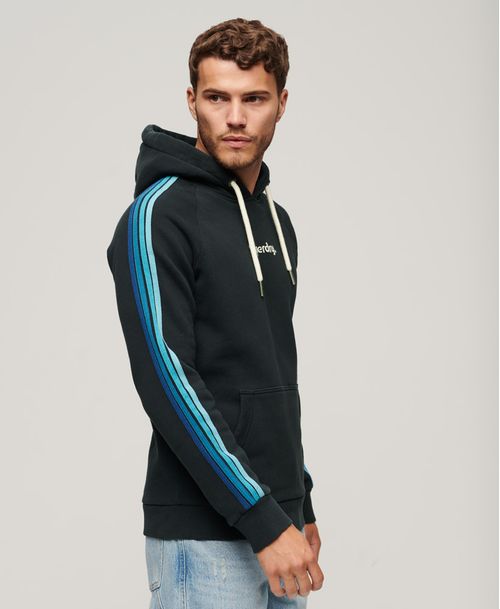 Buzo Cerrado Para Hombre Terrain Stripe Logo