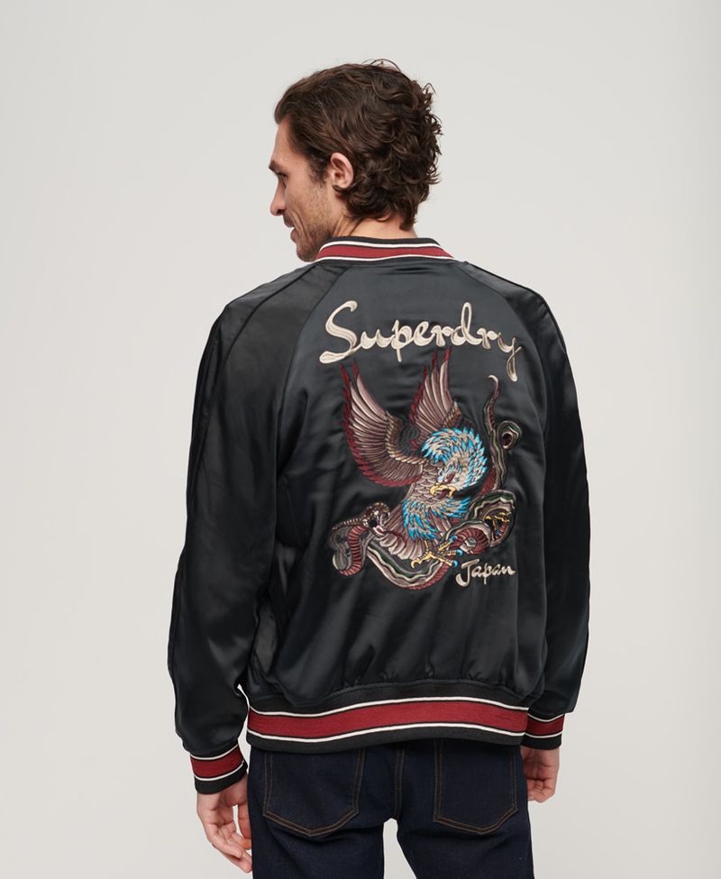 Chaqueta-Casual-Para-Hombre-Suikajan-Embroidered-Bomber-