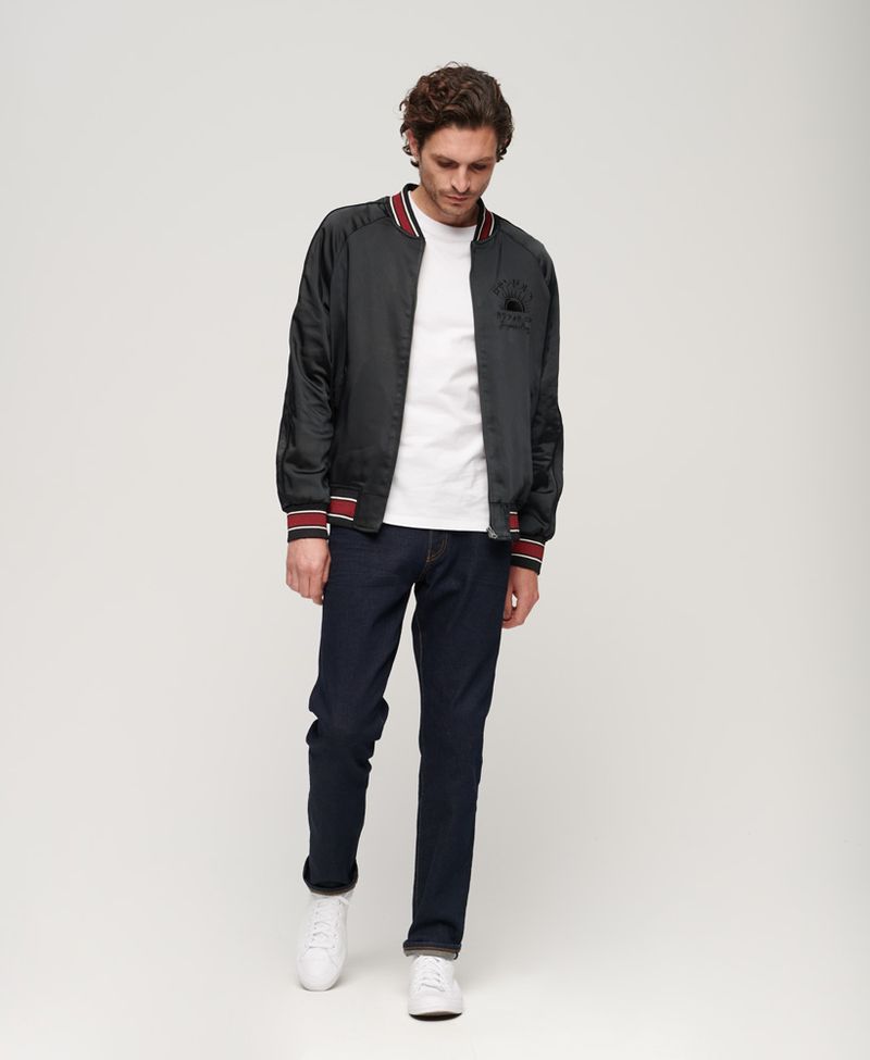 Chaqueta-Casual-Para-Hombre-Suikajan-Embroidered-Bomber-