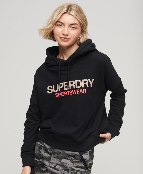 Buzo Cerrado Para Mujer Sportswear Logo Boxy