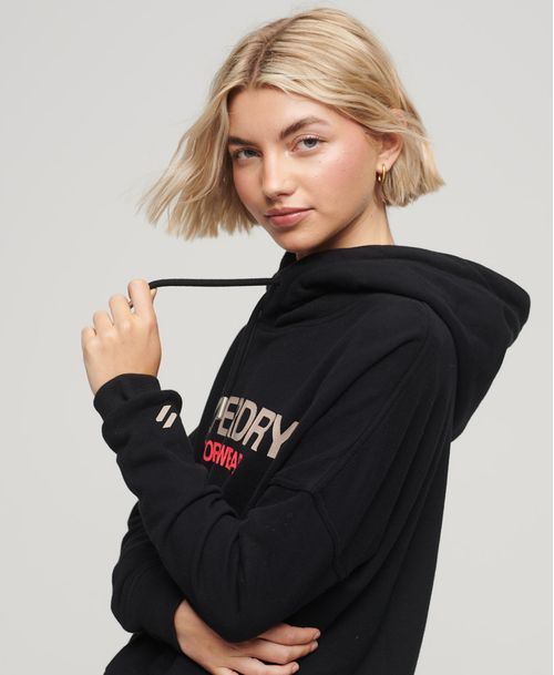 Buzo Cerrado Para Mujer Sportswear Logo Boxy