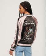 Chaqueta-Casual-Para-Mujer-Suikajan-Embroidered-Bomber-