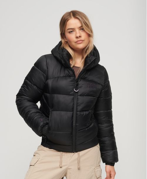 Chaqueta Padded Para Mujer Sports Puffer Bomber