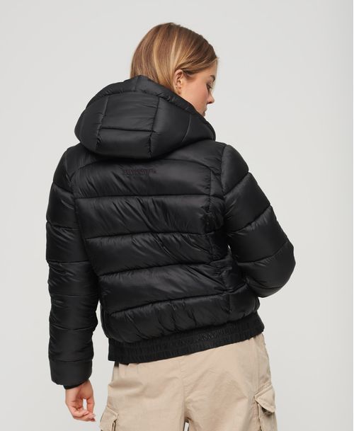 Chaqueta Padded Para Mujer Sports Puffer Bomber