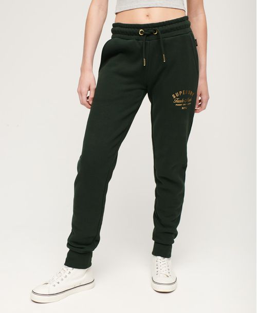 Sudadera Para Mujer Luxe Metallic Logo