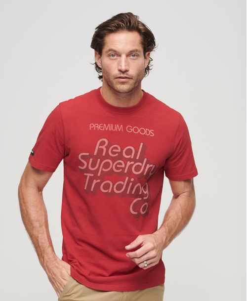 Camiseta Para Hombre Trade Script Graphic