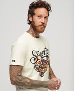 Camiseta-Para-Hombre-Tattoo-Script-Graphic-