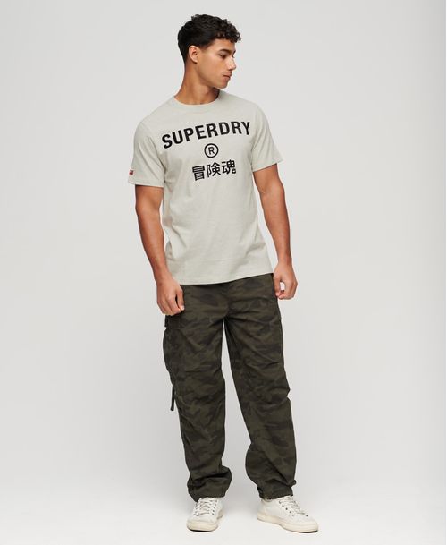 Camiseta Para Hombre Workwear Logo Vintage