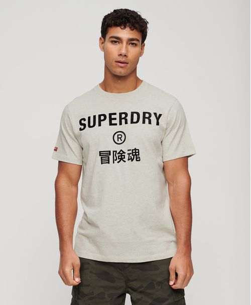 Camiseta Para Hombre Workwear Logo Vintage