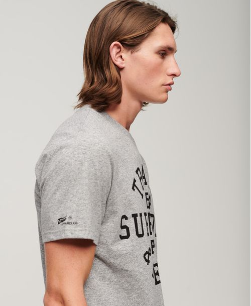 Camiseta Para Hombre Athletic College Graphic