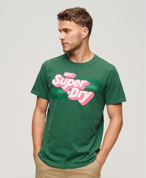Camiseta Para Hombre Cooper 70'S Retro Logo