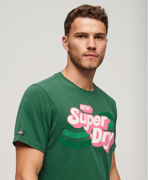 Camiseta Para Hombre Cooper 70'S Retro Logo