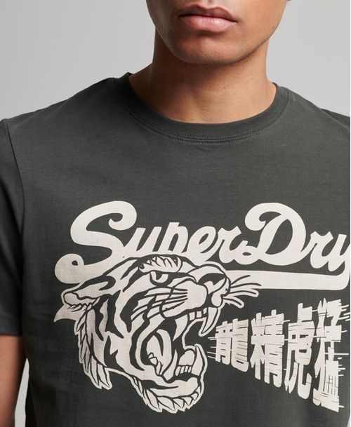 Camiseta Para Hombre Stay Lucky Graphic
