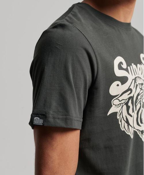Camiseta Para Hombre Stay Lucky Graphic