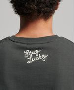 Camiseta-Para-Hombre-Stay-Lucky-Graphic-