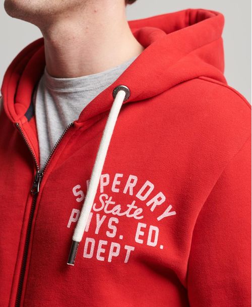 Buzo Abierto Para Hombre Athletic Coll Graphic