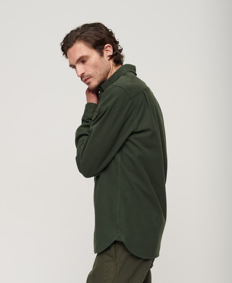Camisa-Manga-Larga-Para-Hombre-Traiman-Flannel-