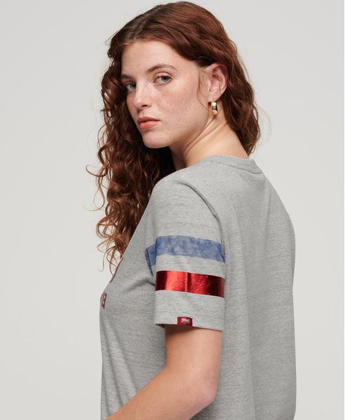 Camiseta Para Mujer Vintage Athletic