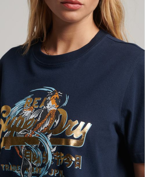 Camiseta Para Mujer Japanese Graphic