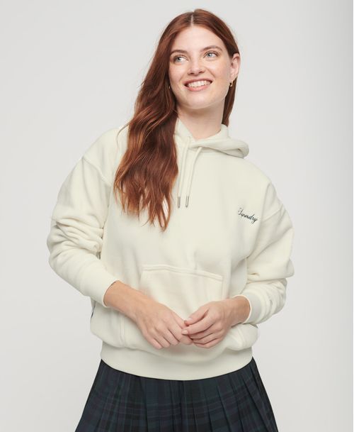 Buzo Cerrado Para Mujer Drop Needle Velour Boxy