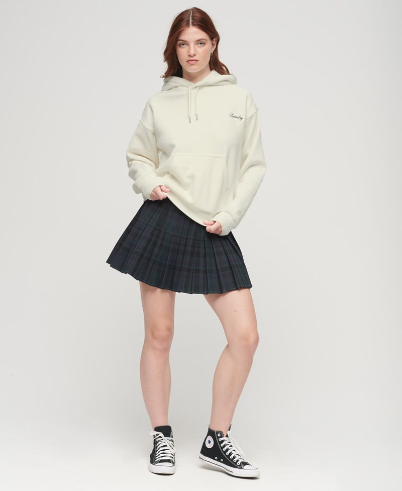 Buzo-Cerrado-Para-Mujer-Drop-Needle-Velour-Boxy