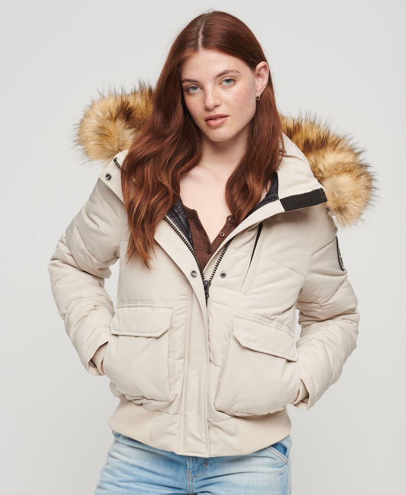 Chaqueta-Padded-Para-Mujer-Everest-Puffer-Bomber-