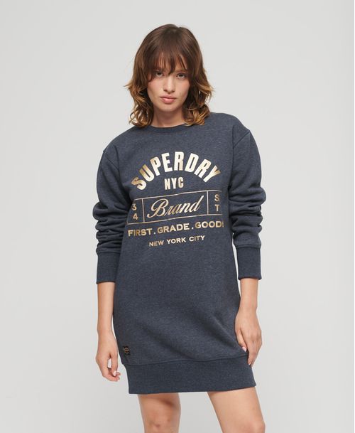 Vestido Medio Para Mujer Luxe Metallic