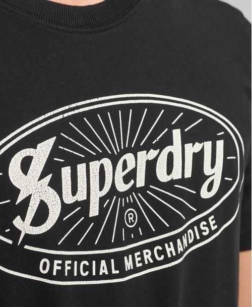 Camiseta Para Hombre Vintage Lightning Logo