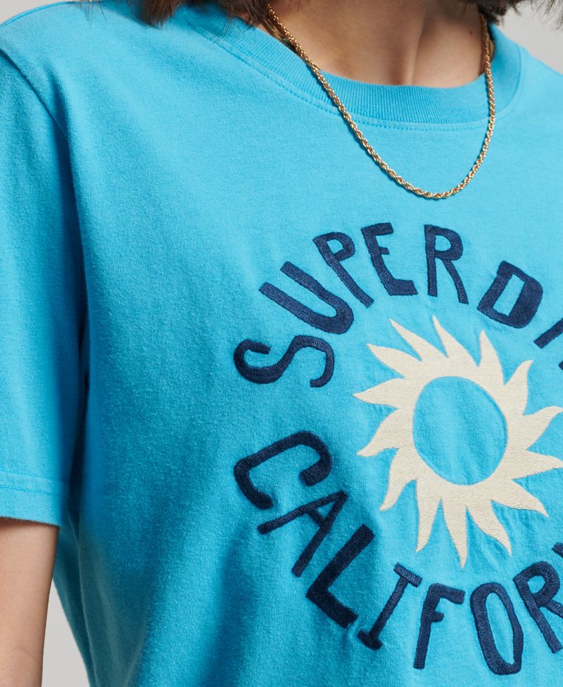 Camiseta-Para-Mujer-Vintage-Cali-Cutout-