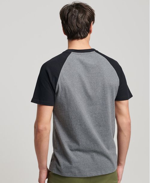 Camiseta Para Hombre Vintage Gym Raglan