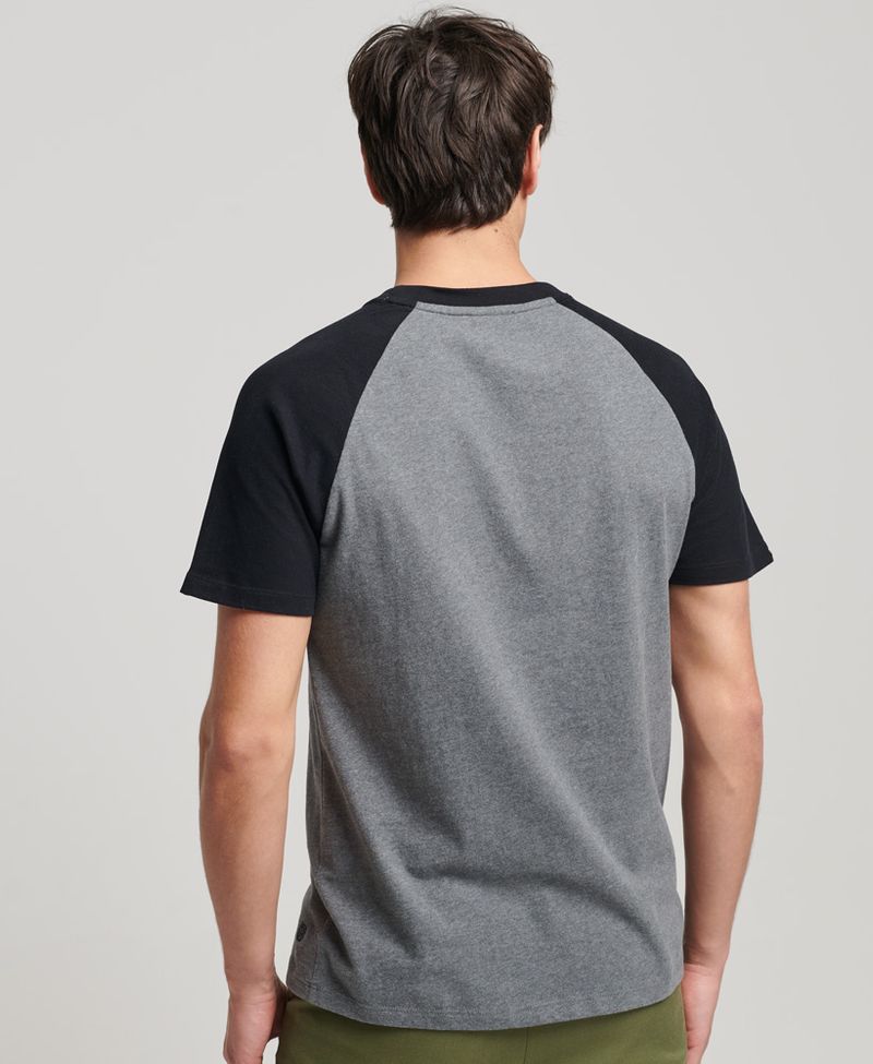 Camiseta-Para-Hombre-Vintage-Gym-Raglan-
