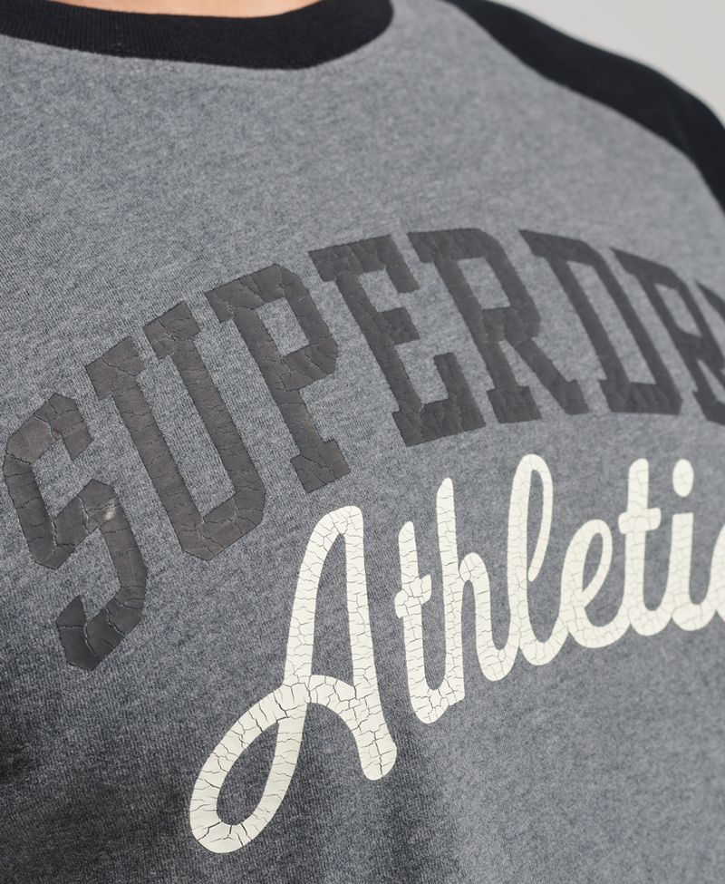 Camiseta-Para-Hombre-Vintage-Gym-Raglan-