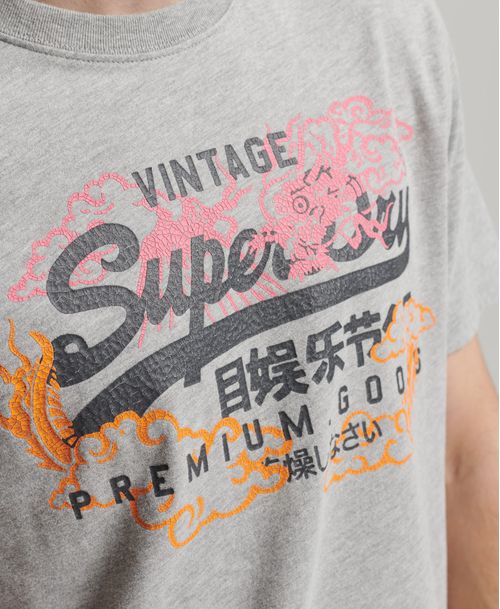 Camiseta Para Hombre Vintage Vl Narrative Tee
