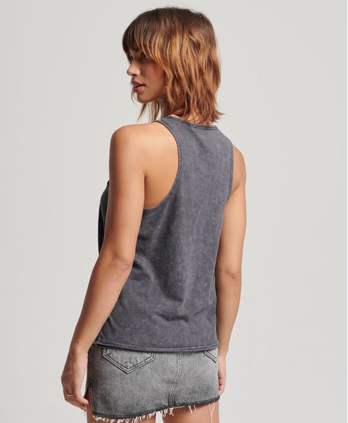 Camiseta Para Mujer Vintage Merch Store Vest