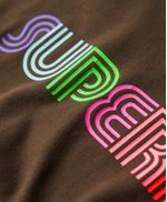 Camiseta-Para-Mujer-Vintage-Retro-Rainbow-