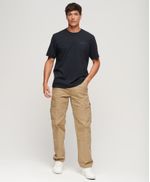 Camiseta-Para-Hombre-Overdyed-Logo-Loose-