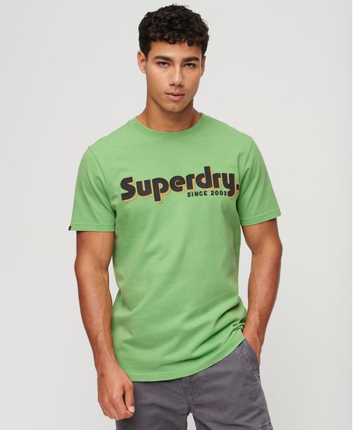 Camiseta Manga Corta Para Hombre Terrain Logo Classic