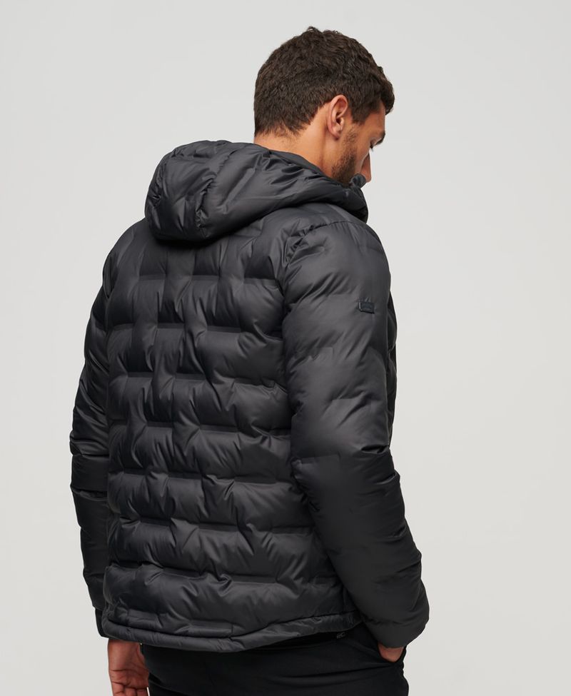 Chaqueta-Padded-Para-Hombre-Quilted-Puffer-Coat-
