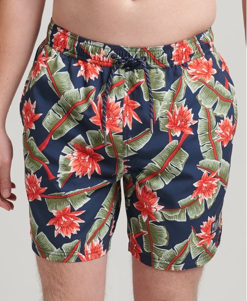 Pantaloneta Corta Para Hombre Vintage Hawaiian