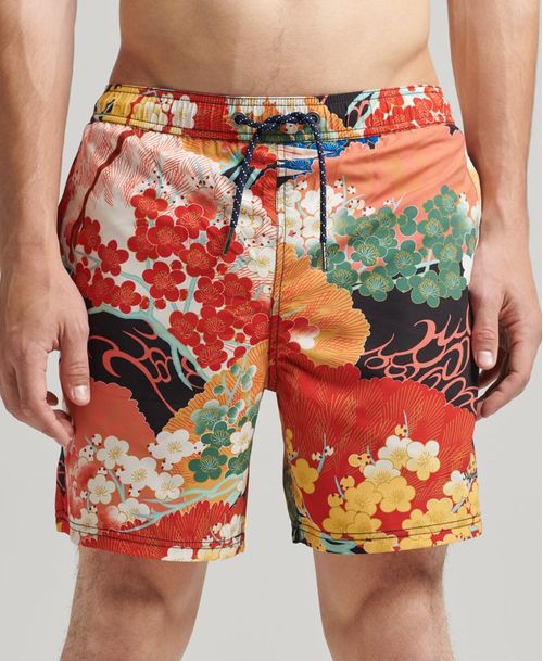 Pantaloneta Corta Para Hombre Vintage Hawaiian