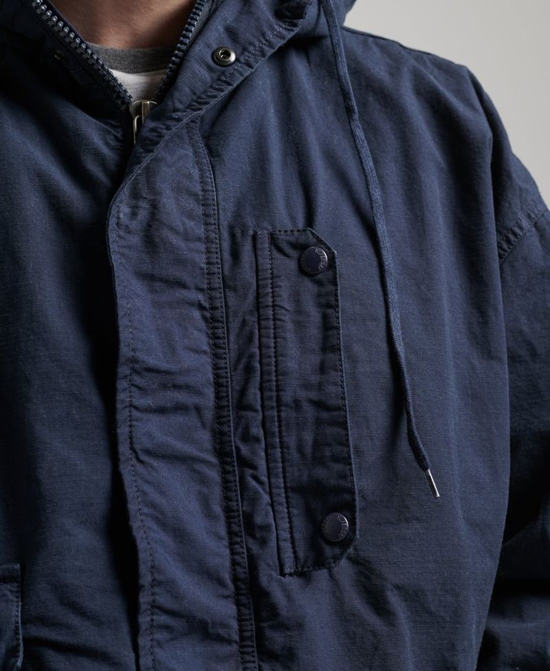 Chaqueta-Casual-Para-Hombre-Vintage-Hooded-Deck-
