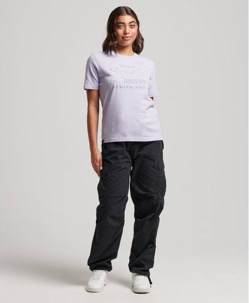 Camiseta Manga Corta Para Mujer Ossed