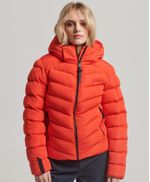Chaqueta-Padded-Para-Mujer-Hooded-Microfibre-