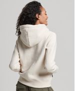 Buzo-Abierto-Para-Mujer-Essential-Logo-Zip-Hoodie-